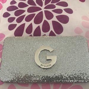 Sparkling Silver Guess Wallet